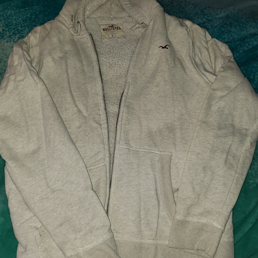 Sherpa Lined Hollister Jacket